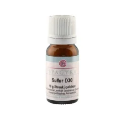 Sulfur D 30 Globuli, 10 g