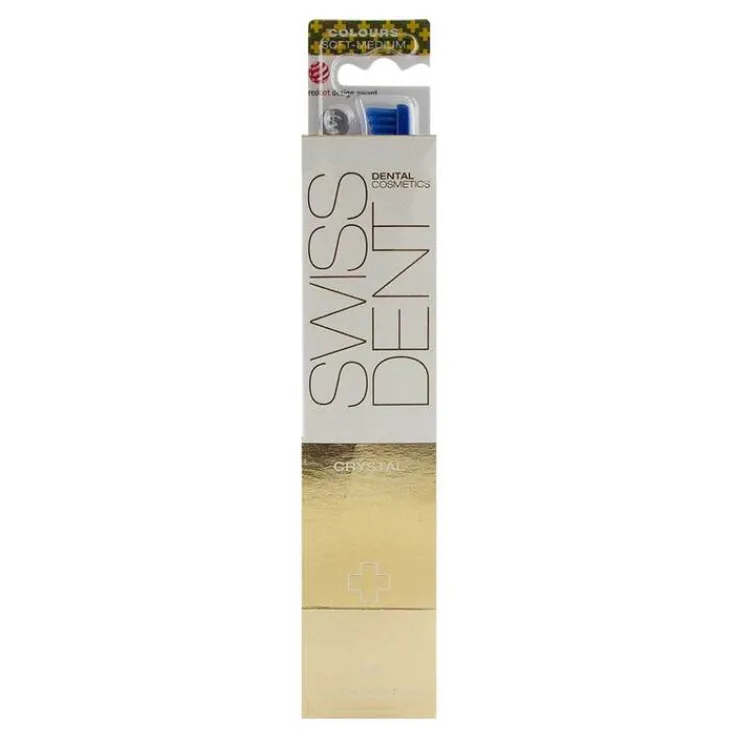 Swissdent Crystal Combo-Pack Zahnpasta 50ml + Zahnbürste, 1 P