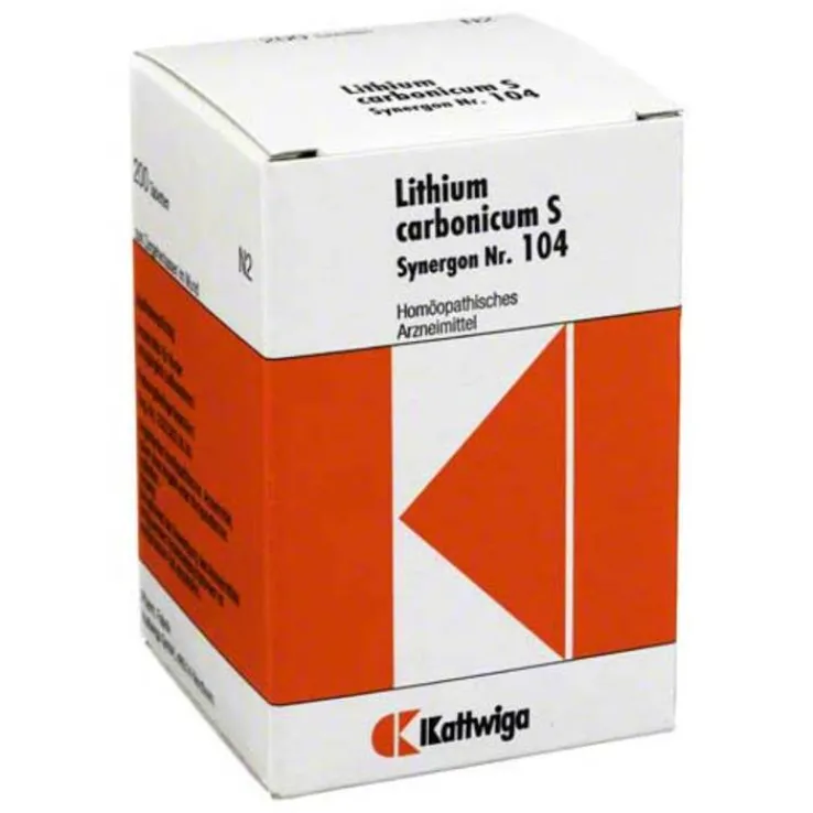 Synergon 104 Lithium carbonicum S Tabletten, 200 St
