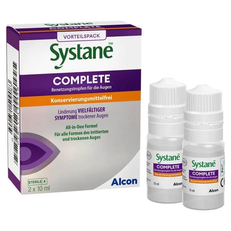 Systane® COMPLETE ohne Konservierungsmittel, 2X10 ml