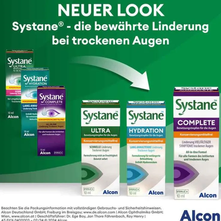 Systane Geltropfen Benetzungstropfen für die Augen, 10 ml