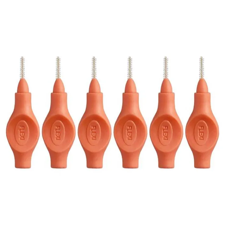 Tandex Flexi Interdentalbürste tangerine orange PHD0.8 / ISO1, 6X1 St