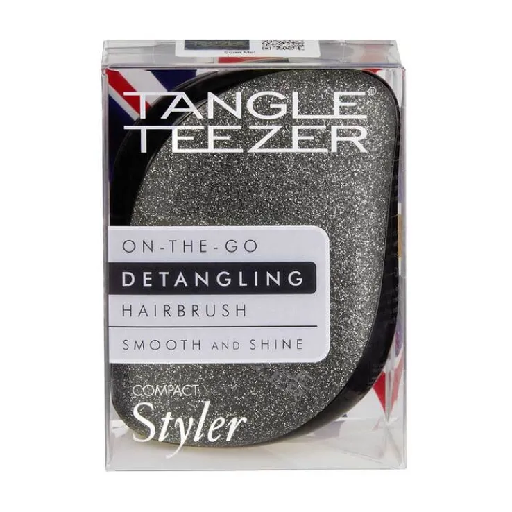 Tangle Teezer Compact Styler Schwarz Glitter, 1 St