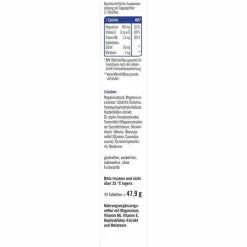 Taxofit Magnesium 500 Nacht + Melatonin Tabletten, 30 St