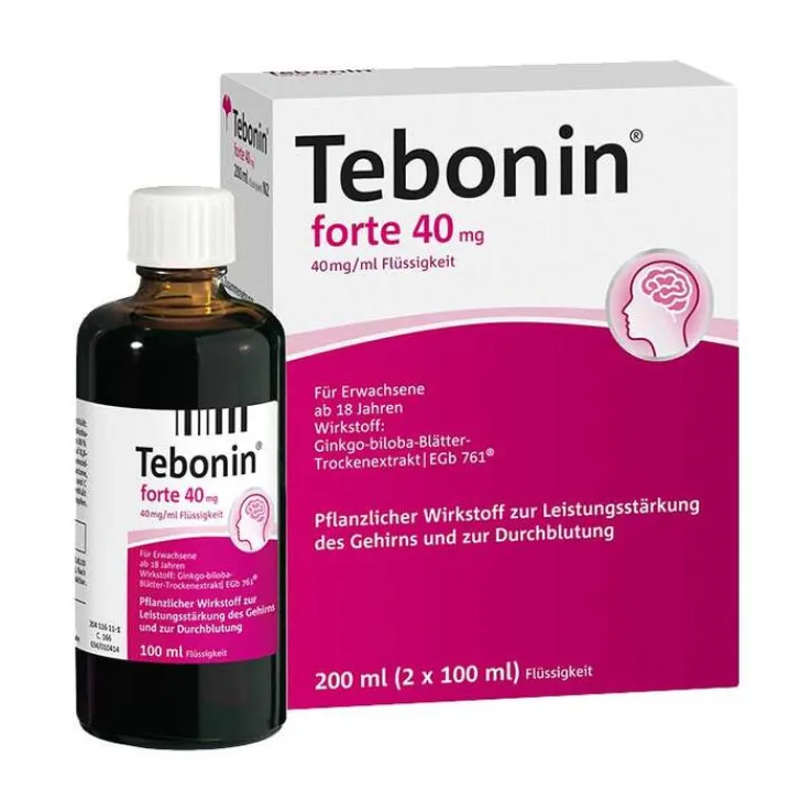 Tebonin forte 40 mg Lösung, 2X100 ml