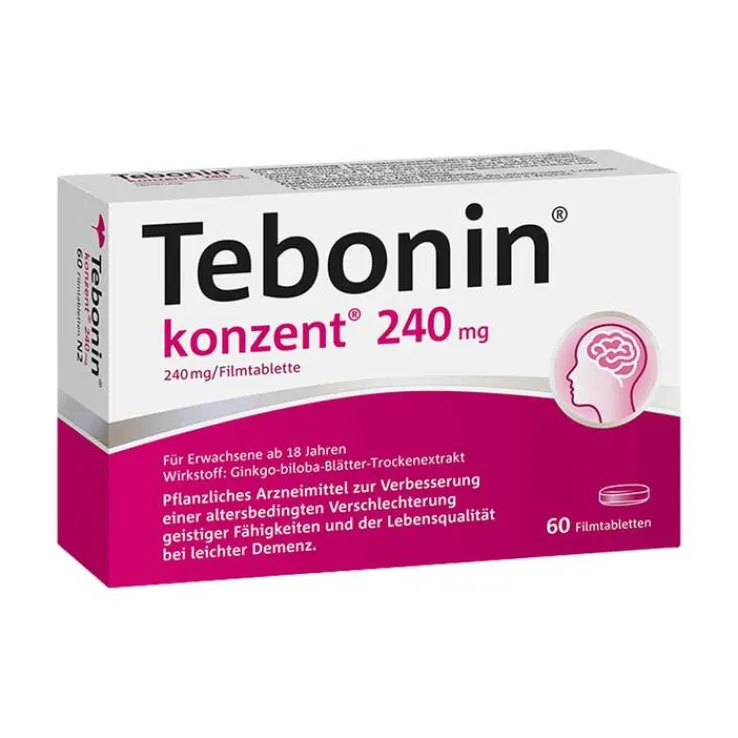 Tebonin konzent 240 mg Filmtabletten, 60 St