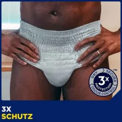 TENA® MEN ACTIVE FIT Pants Normal grau L/XL bei Inkontinenz, 4X10 St