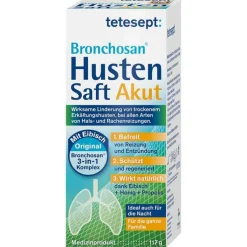 Tetesept Bronchosan Husten Akut Saft, 117 g