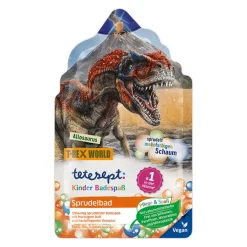 Tetesept Kinder Badespaß Sprudelbad T-Rex World, 40 g
