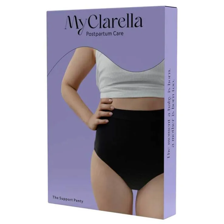 The Support Panty Wochenbett Unterhose XL schwarz, 1 St