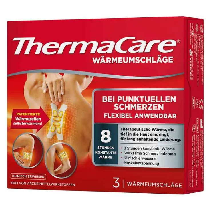 Thermacare bei punktuellen Schmerzen, 3 St