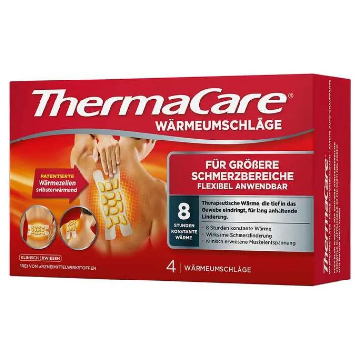 Thermacare für größere Schmerzbereiche, 4 St