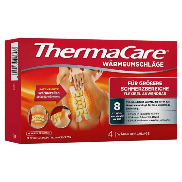 Thermacare für größere Schmerzbereiche, 4 St