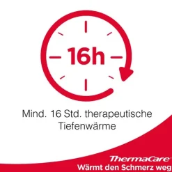 Thermacare Rückenumschläge S-XL zur Schmerzlinderung, 6 St