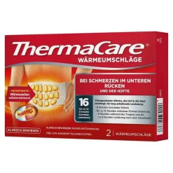 Thermacare Rückenumschläge S-XL zur Schmerzlinderung, 2 St