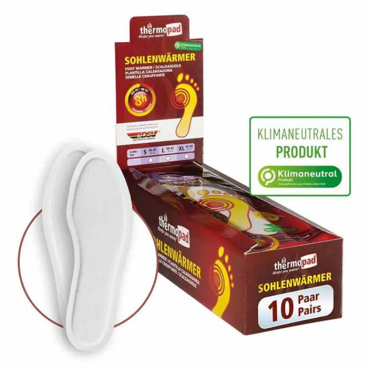 Thermopad Sohlenwärmer L Größe 40 - 41, 10X2 St