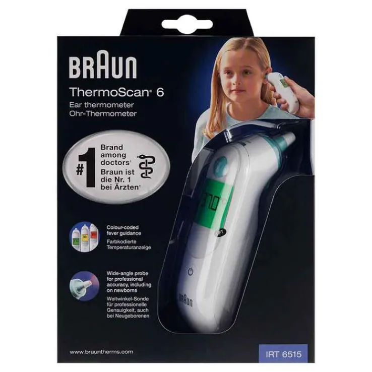 Thermoscan 6 IRT6515 Ohrthermometer, 1 St