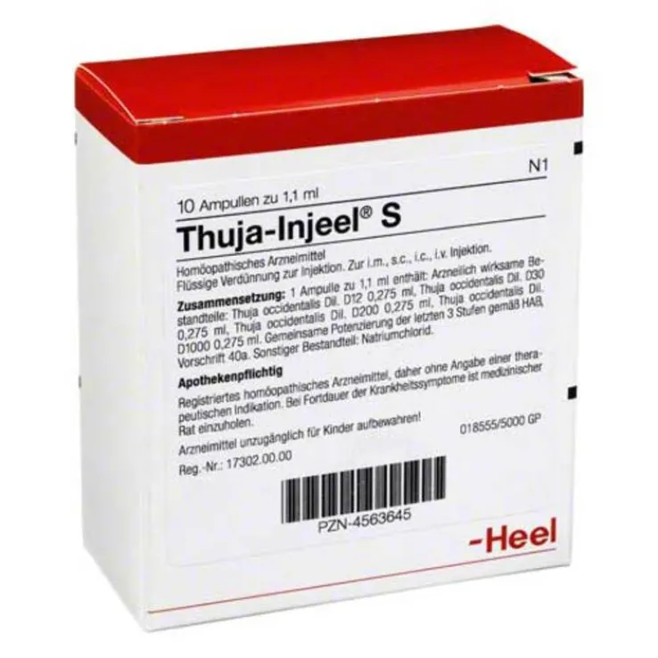 Thuja Injeel S Ampullen, 10 St