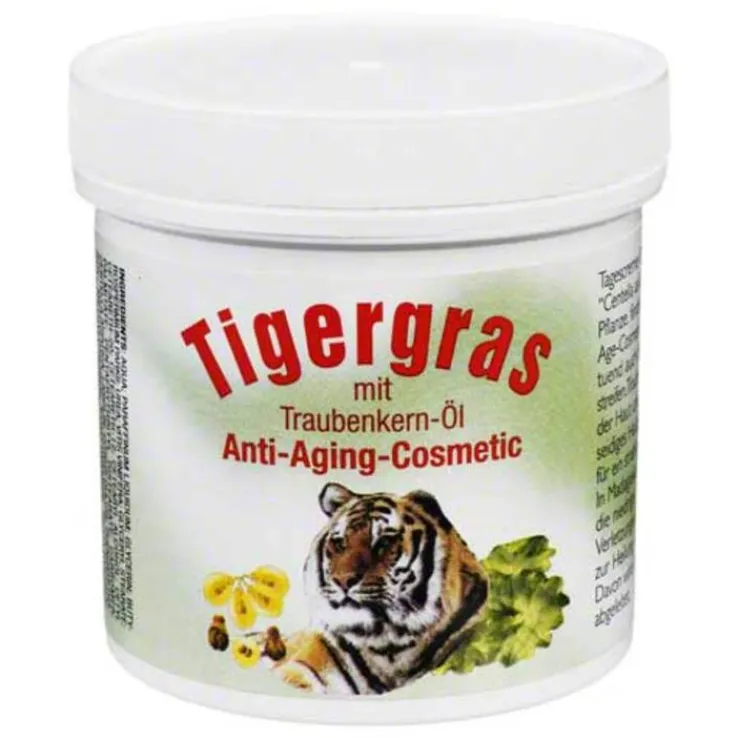 Tigergras Creme mit Traubenkernöl, 250 ml