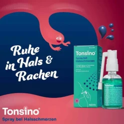Tonsino Spray bei Halsschmerzen, 30 ml