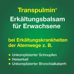 Transpulmin® Erkältungsbalsam + Inhalator, 100 g