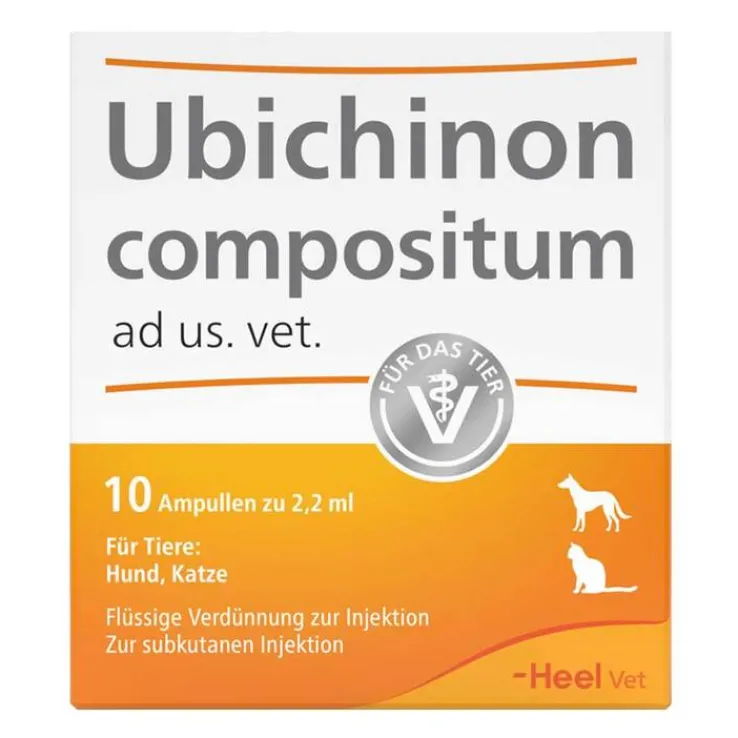 Ubichinon compositum ad us. vet. Ampullen, 10 St