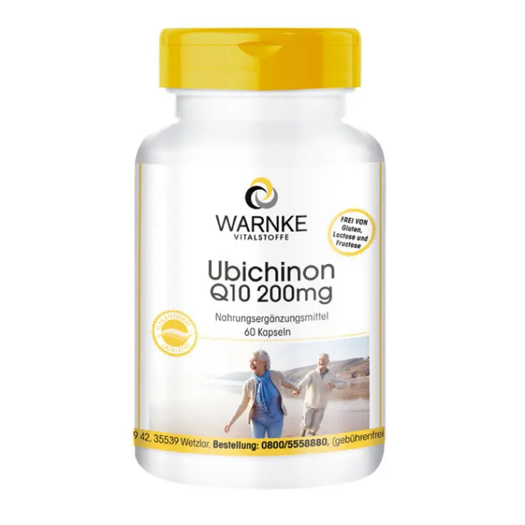 Ubichinon Q10 200 mg Kapseln, 60 St