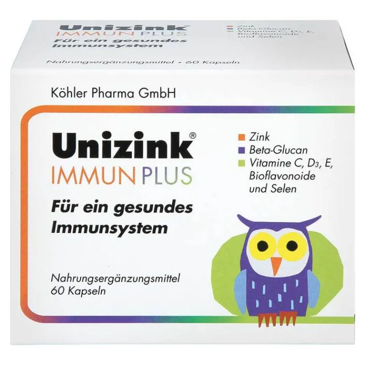 Unizink Immun Plus Kapseln, 1X60 St