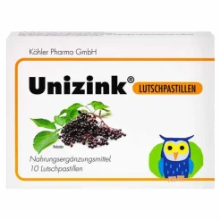 Unizink Lutschpastillen, 10 St