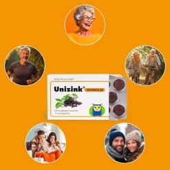 Unizink Lutschpastillen, 10 St