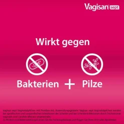 Vagisan sept Vaginalzäpfchen mit Povidon-Iod, 5 St
