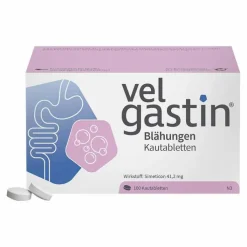 Velgastin® Blähungen Kautabletten, 100 St