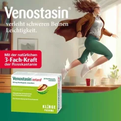 Venostasin® retard Kapseln mit Rosskastaniensamen-Trockenextrakt, 20 St