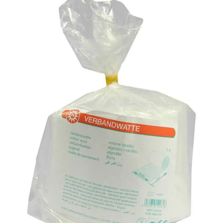 Verbandwatte gerollt 2mx8cm, 1 St