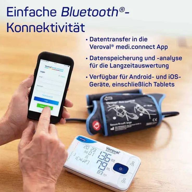Veroval® duo control Oberarm-Blutdruckmessgerät Medium, 1 St