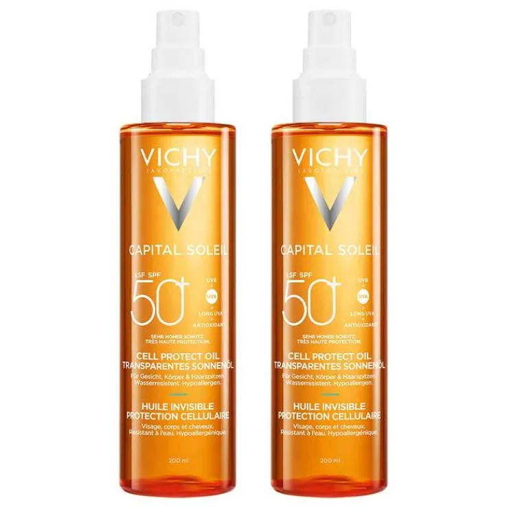 Vichy Capital Soleil Cell Protect Oil LSF 50 , 2x200 ml
