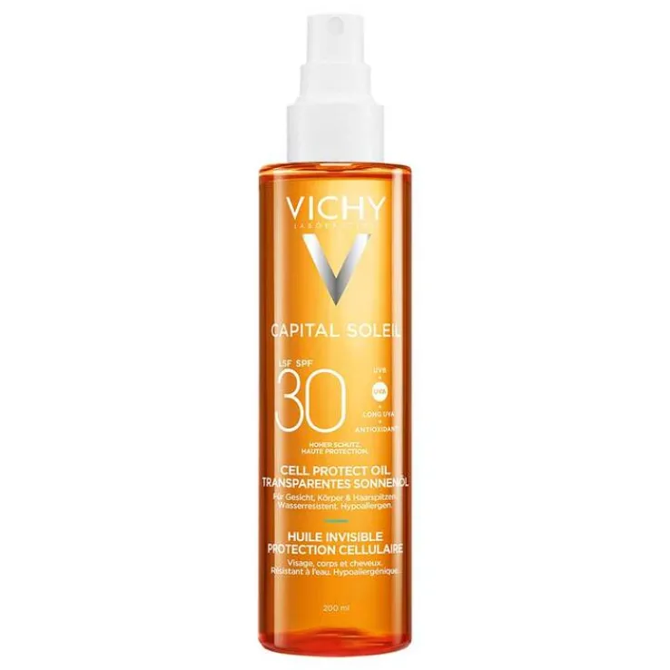 Vichy Capital Soleil Cell Protect Oil LSF 30, 200 ml