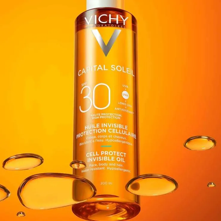 Vichy Capital Soleil Cell Protect Oil LSF 30, 200 ml