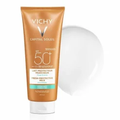 Vichy Capital Soleil Sonnenschutz-Milch LSF 50+ für Gesicht und Körper, 300 ml