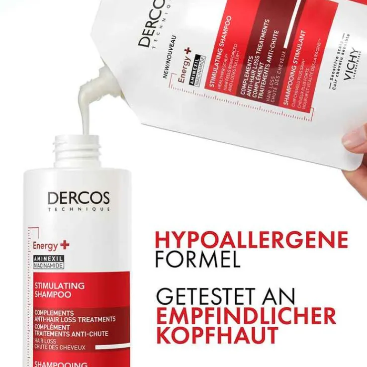 Vichy Dercos Vital Shampoo mit Aminexil, 390 ml