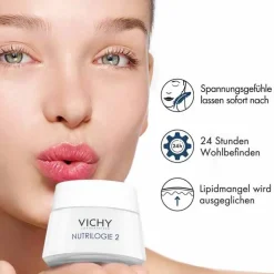 Vichy Nutrilogie 2 Tagespflege für sehr trockene Haut, 50 ml