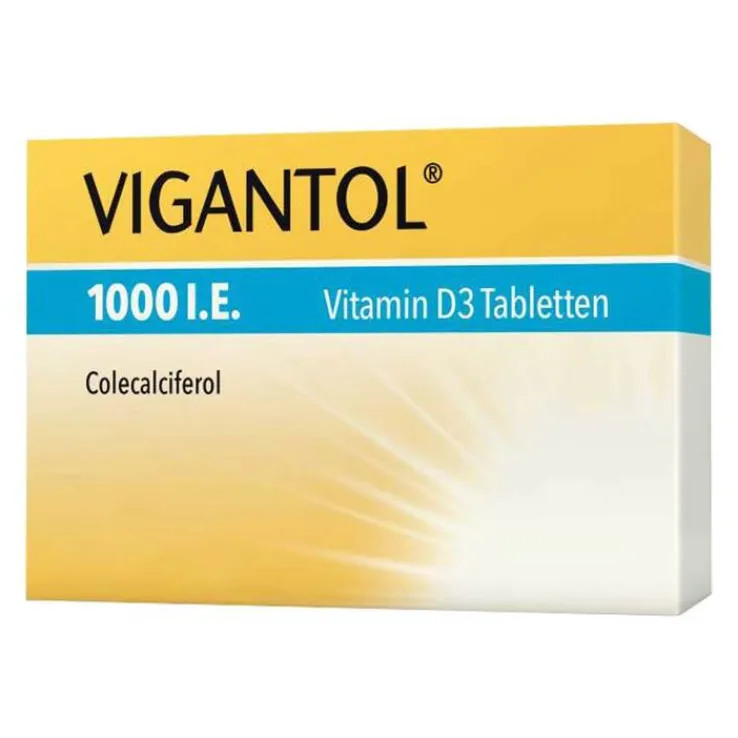 Vigantol 1.000 I.E. Vitamin D3 Tabletten, 50 St