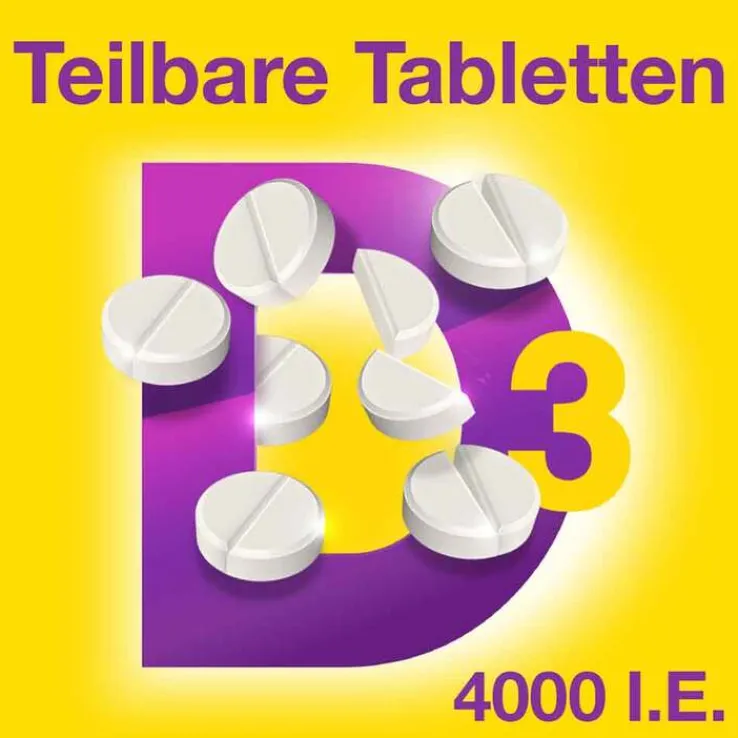Vigantolvit 4.000 I.E.Vitamin D3 Tabletten, 60 St