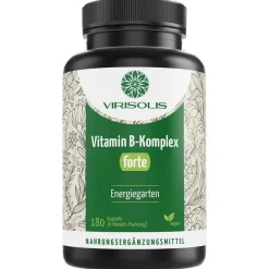 Virisolis Vitamin B-Komplex Forte 6-Mon.vegan Kapseln , 180 St