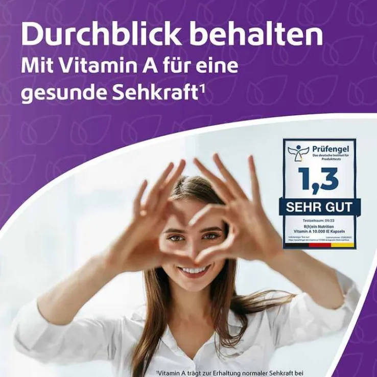 Vitamin A 10.000 I.E. Kapseln, 120 St