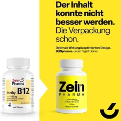Vitamin B12 500 µg Lutschtabletten, 180 St