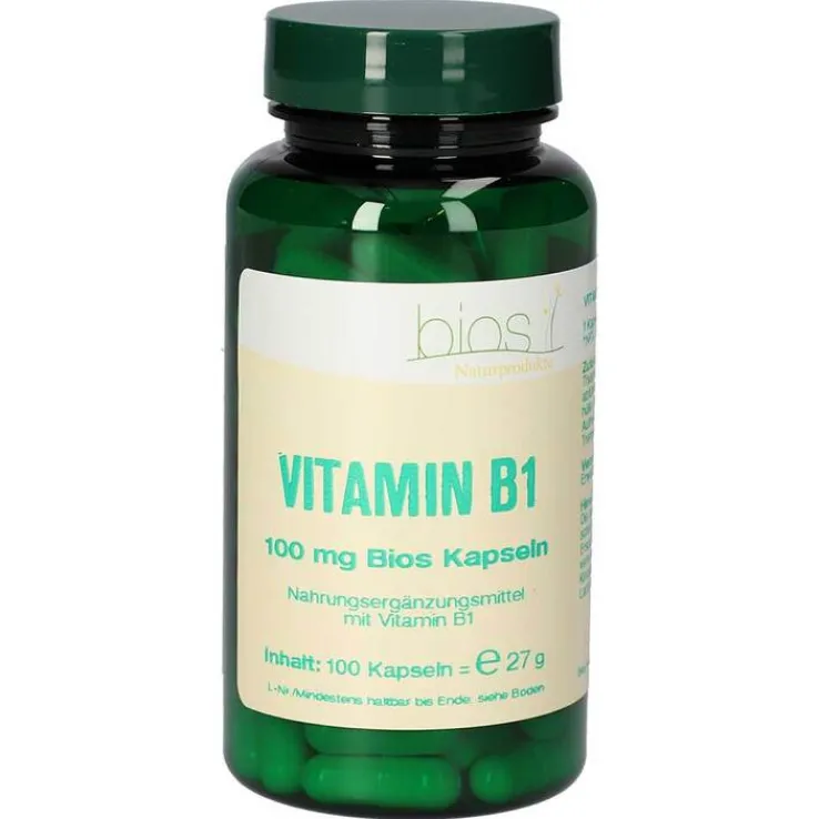 Vitamin B1 100 mg Bios Kapseln, 100 St