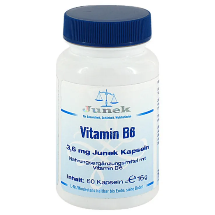 Vitamin B6 3,6 mg Junek Kapseln, 60 St