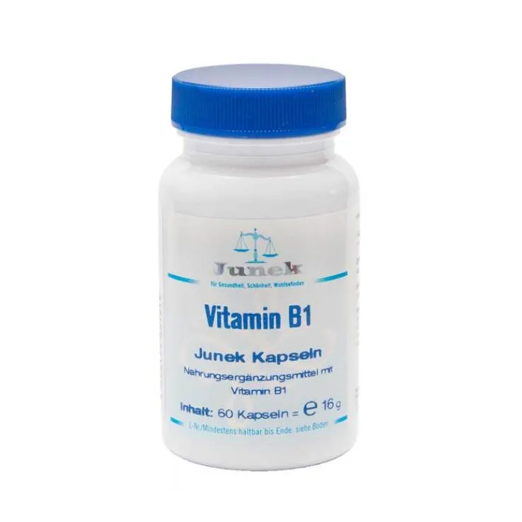 Vitamin B1 3,0 mg Junek Kapseln, 60 St