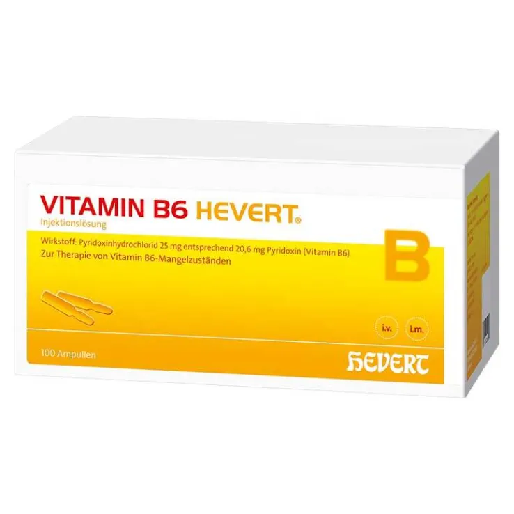 Vitamin B6 Hevert Ampullen, 100X2 ml